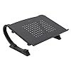 Amazon Basics Adjustable Laptop Stand Riser, for Monitors and Laptops up to 22 Pounds, Black