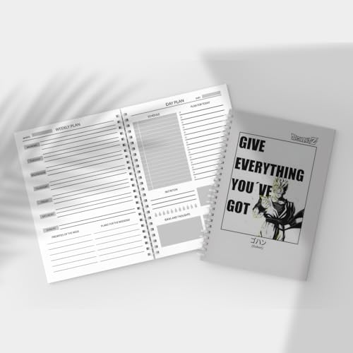 Image of Zenithink Daily Planner Undated KIT with 3 Bookmarks | 60+Stickers - 350gsm A5 Size Hard Bound, 80 GSM - 164 pages | Day | Weekly | Monthly Pages (Motivational - Daily Planner Get Things Done) | 4 Months