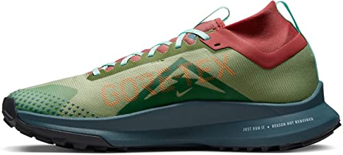 Foto von Nike Herren React Pegasus Trail 4 Gore-TEX Sneaker, Alligator/ORANGE Trance-Mint Foam, 43 EU
