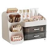 FoiiLiio Organizador de Cosméticos de Maquillaje con Cajones, Almacenamiento de...