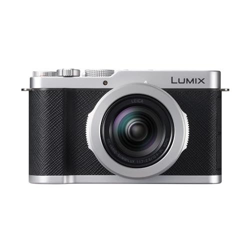 Panasonic LUMIX DC-L10E-S Premium Cámara Compacta con Objetivo Leica 24-75 mm F1.7-2.8, 20,4 MP, Enfoque Automático Híbrido de Fase, Vídeo 4K, Disparo Vertical, Color Plateado