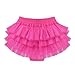 Littleforbig Women's Ladies Soft Mesh Underwear Comfortable Hipster Briefs Ballerina Tutu Skirted Panties Hot Pink S