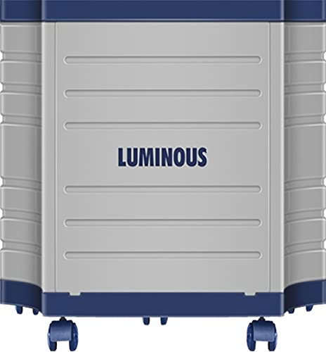 Luminous Red Charge RC18000 150AH Tall Tubular Inverter Battery with Eco Volt Neo 850 Pure Sine Wave Inverter with TX100L Trolley