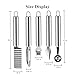 5 Pcs Stainless Steel Fruit Carving Knife Set, Kitchen Fruit Carving Knife, Watermelon and Ice Cream Scoop, 2-in-1 Dig Pulp Separator Fruit Peeling Tool, Crinkle Knife and Lemon Zester Grater
