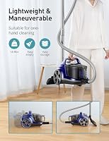 Aspiron Canister Vacuum, Upgraded 1600W Bagless Canister Vacuum Cleaner — image 8