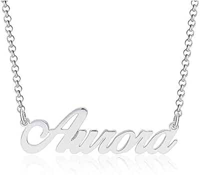GioiaPura, Collana Donna in Argento 925 color oro. Ciondolo