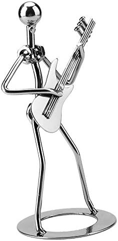 Metal Musician Player Collectible Figurine - Collectible Figurine Ornaments Gift Iron Guitar Player Figurine Decoration