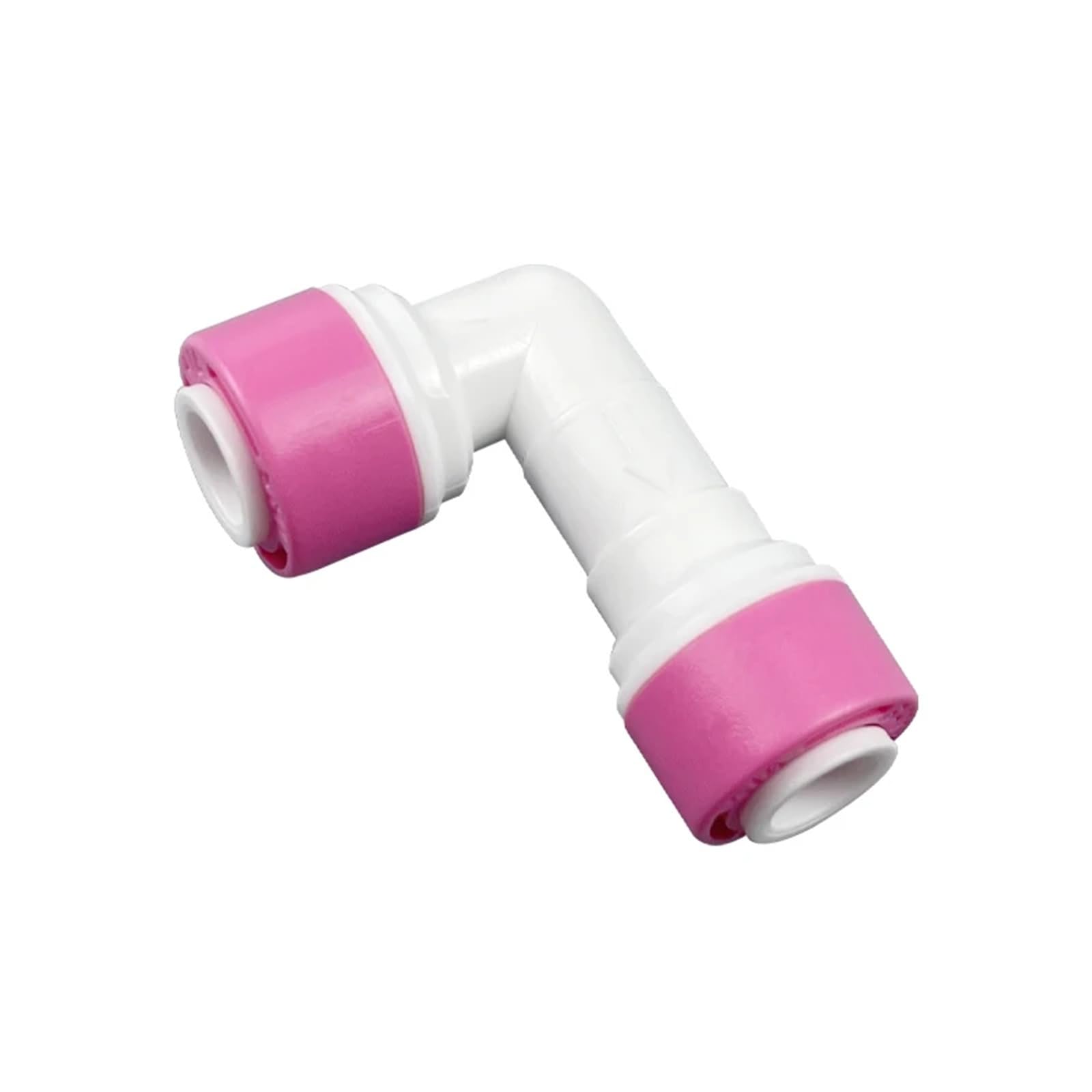 5 piezas de codo válvula retención agua ósmosis inversa, conector acoplamiento rápido manguera 1/4" diámetro exterior, plástico for sistema