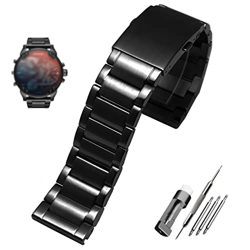 Bracelet montre acier inoxydable 28mm solide pour réparer DZ7333