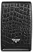 Produktbild TRU VIRTU Kreditkartenetui - Fan Leder Wallet - Croco Black