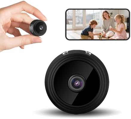 Hidden Camera Mini Spy Camera WiFi 1080P, Wireless Indoor Securit...
