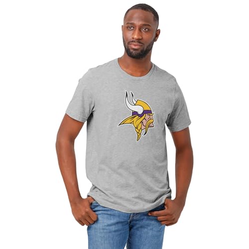 Image of FOCO Men's NFL Team Primary Logo Black Short Sleeve T-Shirt