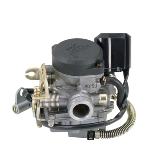 Carburateur PD19 avec accélérateur GY80-4081B pour moteur GY6 50cc 4T