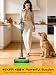 NYXAL Cordless Vacuum Cleaner for DeWalt 18V Battery, 45KPA/400W Vacuum Cleaners for Home, Self-Standing LED Display, Anti-Tangle Lightweight Vacuum for Carpet, Floor, Car(Battery Not Included)