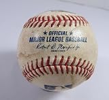 2022 Atlanta Braves Miami Marlin Game Used Baseball Ian Anderson Lewin Diaz Ball - Game Used Baseballs