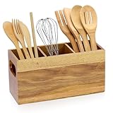 Multifonction : le porte-ustensiles peut être utilisé pour ranger de la vaisselle, de l'argenterie, des cuillères, des spatules, des outils de cuisine, etc. Il est très applicable aux endroits tels que les cuisines, les restaurants et les barbecues de camping