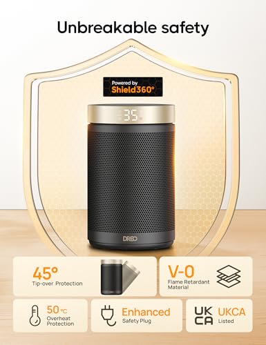 Dreo 1500W Smart Ceramic Space Heater - Alexa Compatible - Image 5