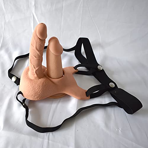 Slip strap-on avec gode anal homme pour double pénétration