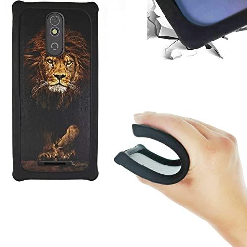 Oujietong Case for NUU Mobile A11L NUU A11L S5502L Case PC Backplane + Soft Silicone Phone Cover KB-DSZ