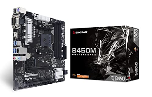 Biostar MB B450MX (B450,AM4,mATX,DDR4,VGA,AMD)