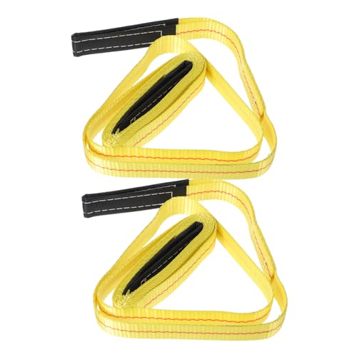 Beatifufu 2Pcs Heavy Duty Lifting Strap Web Sling for Moving Furniture Durable Cargo Sling Versatile Hoisting Tool for Safe Lifting and Towing