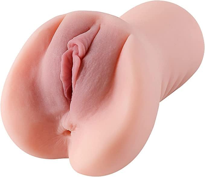 Image of 670g 3 in 1 Pocket Pussy Male Masturbator - Adult Sex Toys for Men Penis Stimulation,Male Blowjob Stroker Toy with 3D Realistic Textured Tight Anus & Real Mouth for Man Masturbation Pleasure