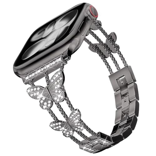 Bracelet métal scintillant pour Apple Watch toutes séries et tailles