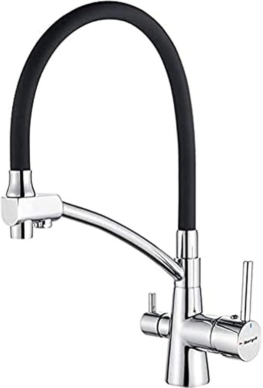 Ibergrif M22103 Kitchen Sink Taps Mixer, Spring Faucet With Pull Down - View #8