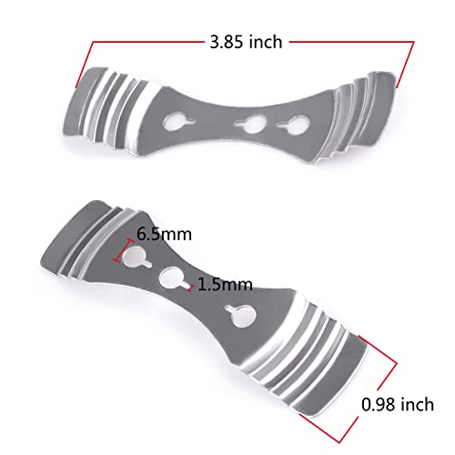 Ericx Light Metal Candle Wick Centering Device 21 Pieces，Candle Wick Holder For Candle Making #TOP1