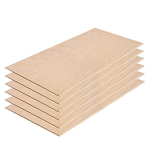 3Mm 1/8" X 12" X 24" Baltic Birch Plywood – B/Bb Grade (6Pk) Perfect For Arts And Crafts, School Projects And Diy Projects, Drawing, Painting, Wood Engraving, Wood Burning And Laser Projects #TOP7