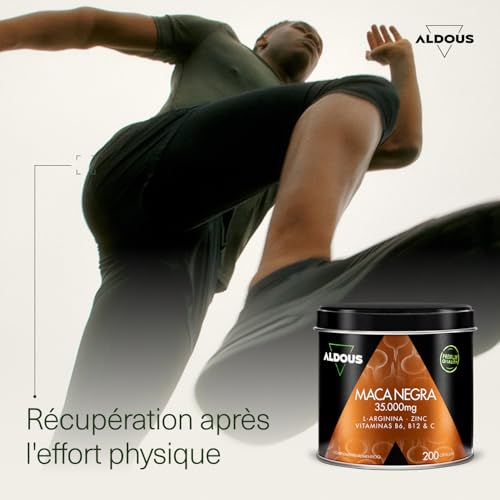 Maca Noire 35.000 mg Aldous Extra Forte 200 gélules - 7