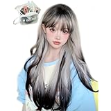 エムグランデ ウィッグ クリエイティブライン 【現役トップスタイリスト監修】 6点セット ハイトーンカラー レディース かつら wig ボブ セミロング ロング 小顔効果 フルウィッグ オレオグラデーション DY77A