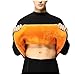 Thermal Shirts for Men Long Sleeve Thermal Compression Shirts for Men Base Layer Cold Weather Underwear Warmer Shirt Black