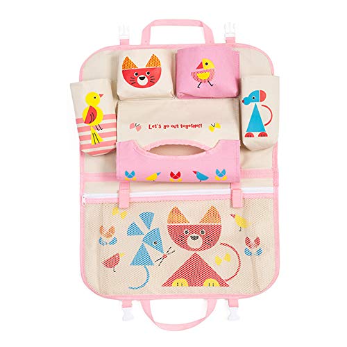 Lidylinashop Autositz Organizer Rückenlehnenschutz Auto ordentlich Veranstalter Kinder Autositz Organizer vorne Auto Veranstalter für Kinder c Cover