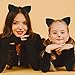 AirSMall 3PCS Juego de Diademas con Orejas de Gato, 1 Diadema con...