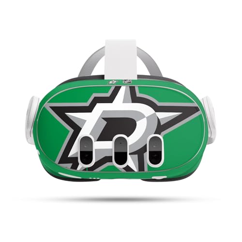 Head Case Designs Officially Licensed NHL Oversized Dallas Stars Vinyl Sticker Skin Decal Cover Compatible with Meta Quest 3