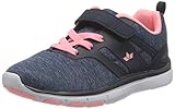 Lico Unisex Kinder Bongo VS Sneaker, Marine/ Grau/ Rosa, 34 EU