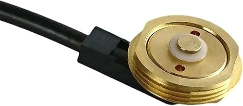 Miniatura 7 de Soporte de antena NMO de latón macizo con conector UHF macho PL259 de 17 pies RG58U cable coaxial de ajuste de soporte de 34 pulgadas para Ham UHF