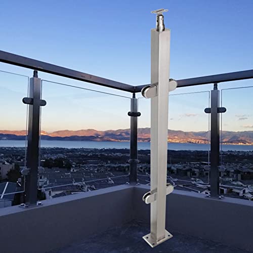 Poteau de clôture en acier inoxydable haut de gamme pour terrasse