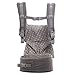 Ergobaby 360 All-Position Baby Carrier with Lumbar Support (12-45 Pounds), Dewy Grey, Premium Cotton