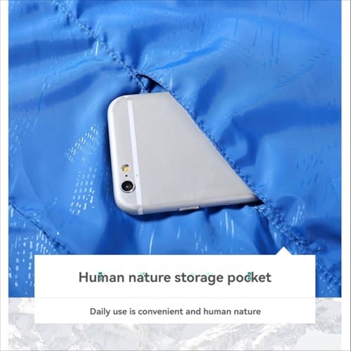 Unassumins Windbreaker, Lightweight Water-Resistant Packable Rain Jacket with UV Protection for Hiking Travel Outdoor3