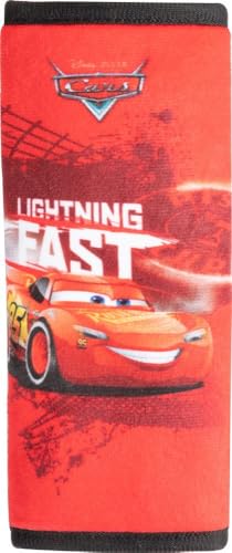 Tataway Sangle de ceinture de voiture souple, coussin de ceinture de sécurité Cars Lightning Mc Queen pour enfants