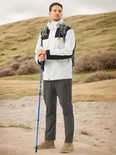 Image of TOPLOT Men's Cargo Pant | Straight Fit Design | Multiple Utility Pockets for Storage | Durable Construction with Comfortable Wear | Functional Everyday Style | Perfect for Casual & Outdoor (5216)