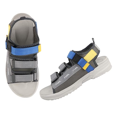 Image of FUEL Combat-05 Comfortable Versatile Sporty Casual Sandals for Men (Beige)