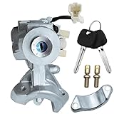 Aynaxcol Ignition Starter Switch for 45020-06-4 Ignition Switch Lock Cylinder Replacement for Camry 2002‑2006 with 2 Keys, No Chip