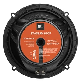 h*o様 JBL STADIUM 62CF ハイレゾ対応 330W ウーファー+ JBL Stadium 62CF Stadium Series 6-1/2
