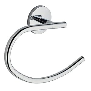 Kibath 466423 Design-Handtuchring Chrom