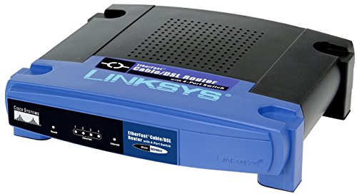 Linksys BEFSR41 (VER.4.1) ETHERFAST Cable/DSL Router 4-Port Switch