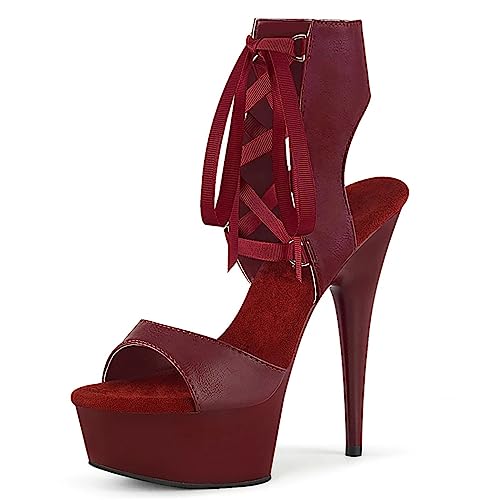 Escarpins à plateforme à bout ouvert et talons aiguilles élégants pour mariage