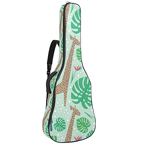 Housse de guitare acoustique antichoc protégeant votre instrument des impacts durant le transport